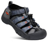 KEEN Unisex-Child Newport H2 Closed Toe Water Sandals,Steel Grey/Black,6 Big Kid