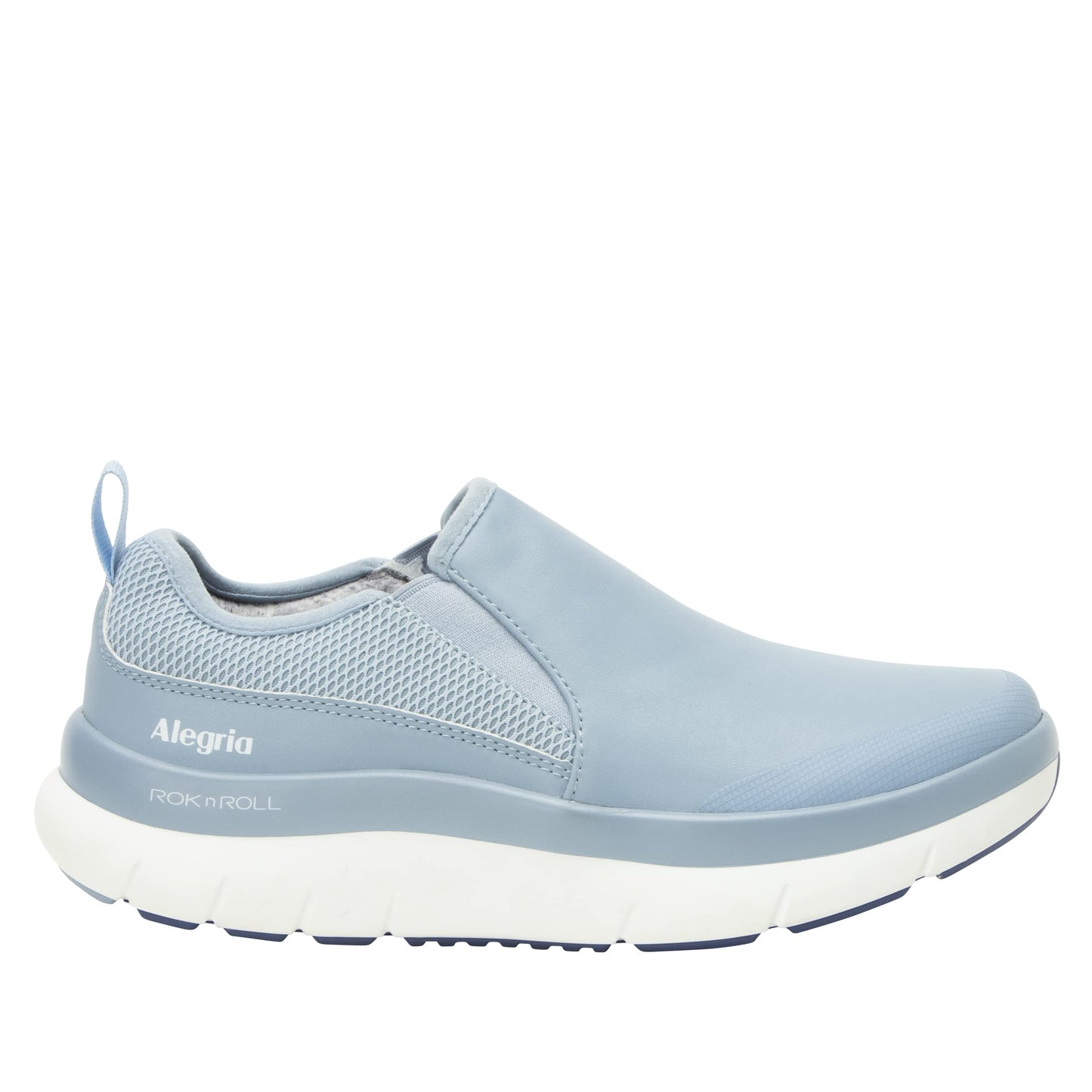 Alegria Rok N Roll Women Shift Lead Dusty Blue Athletic Walking Shoe 5-5.5 M US