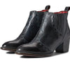 Bed|Stu Brie II - Boots for Women - Tanned Leather Upper - Padded Leather Insole - Rubber Outsole - Block Heel Black Rustic Tremolo Oxidized BFS 8 M
