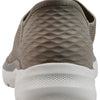 Skechers Women's Slip-Ins Go Walk 6-Fabulous View Sneaker, Taupe/Blue, 6.5