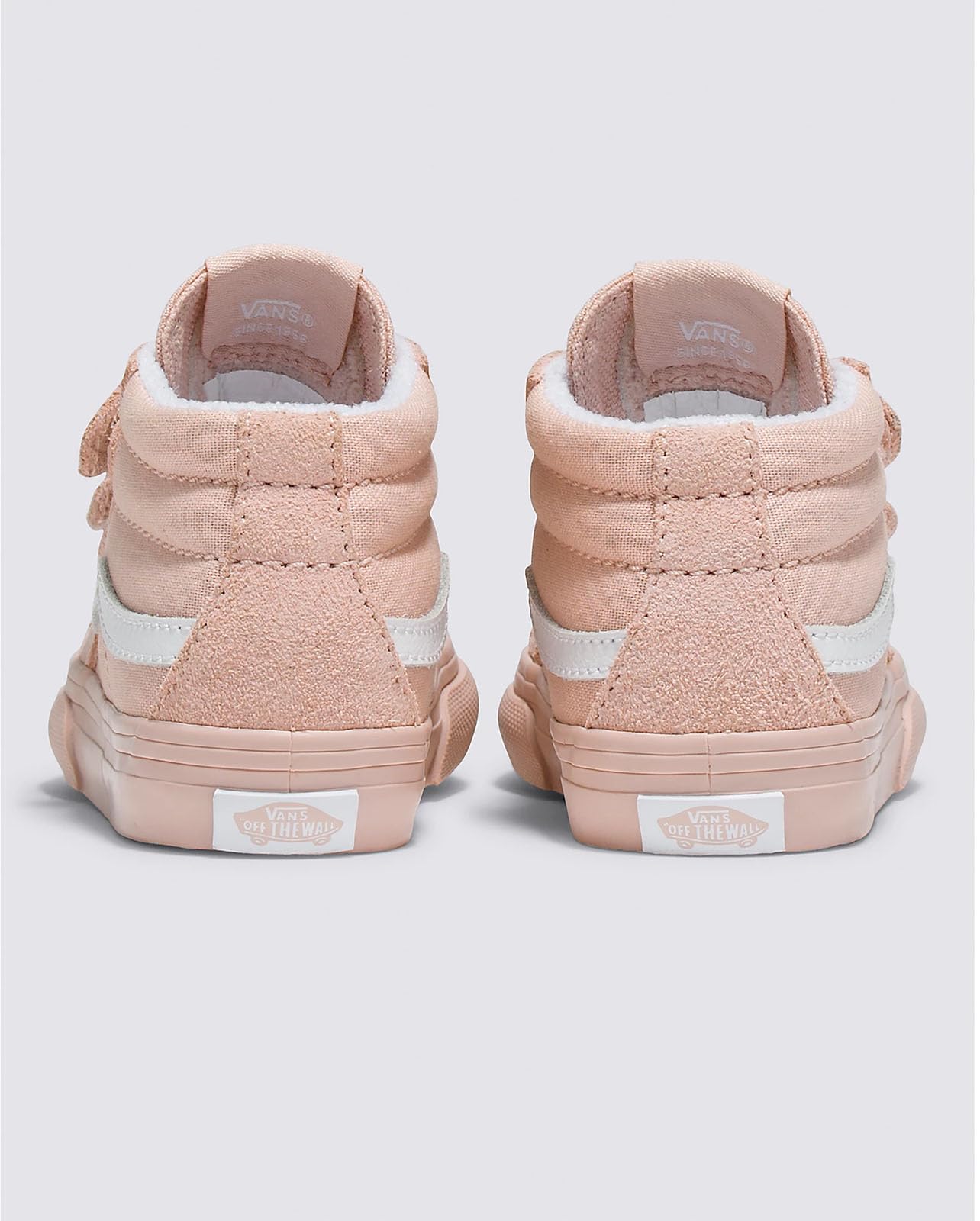 Vans - Toddlers Sk8-Mid Reissue V Shoes, Color Rose Smoke, Size: 4.5 M US Toddler