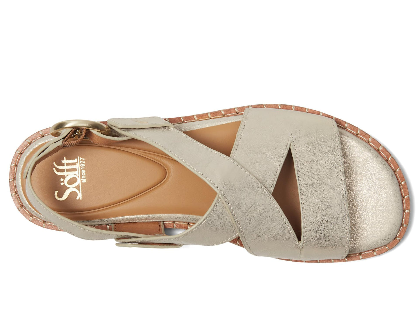 Sofft Women's Nadia, Platino, 7, Medium