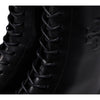 Tory Burch Women's Double T Combat Boot, Perfect Black, 8.5