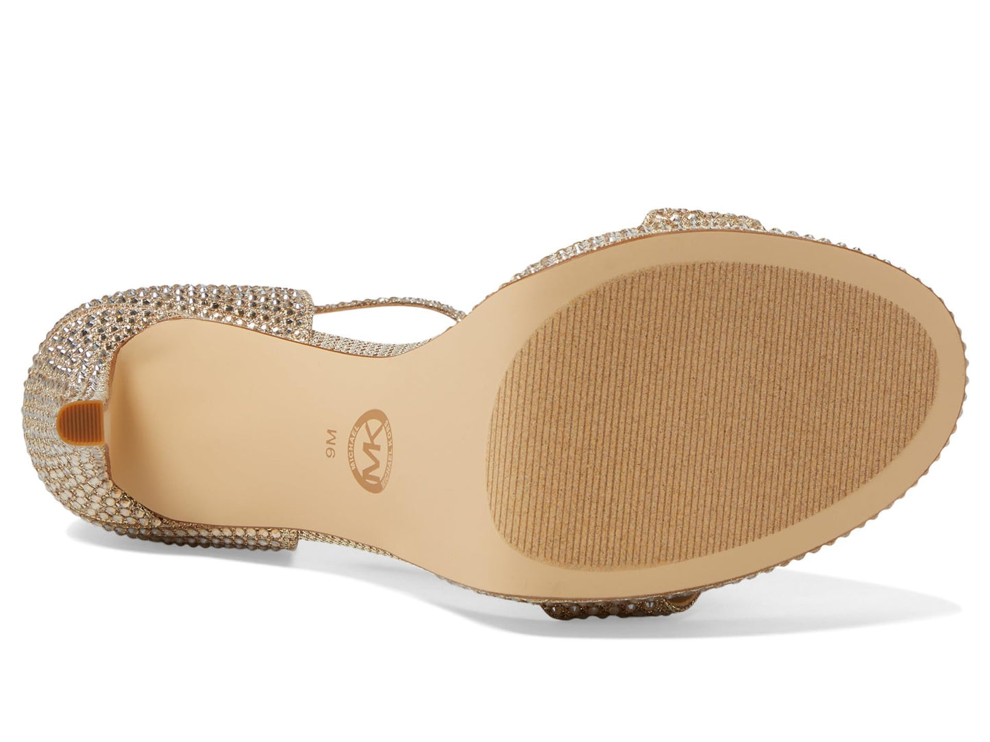 Michael Kors Jordyn Platform Sandal Silver 8 M