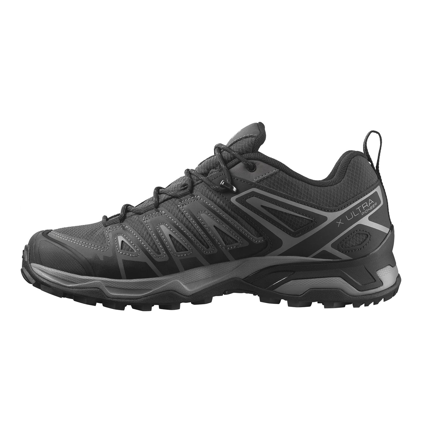Salomon Men's X ULTRA PIONEER CLIMASALOMON™ WATERPROOF Hiking Shoes for Men, Phantom / Black / Quiet Shade, 10