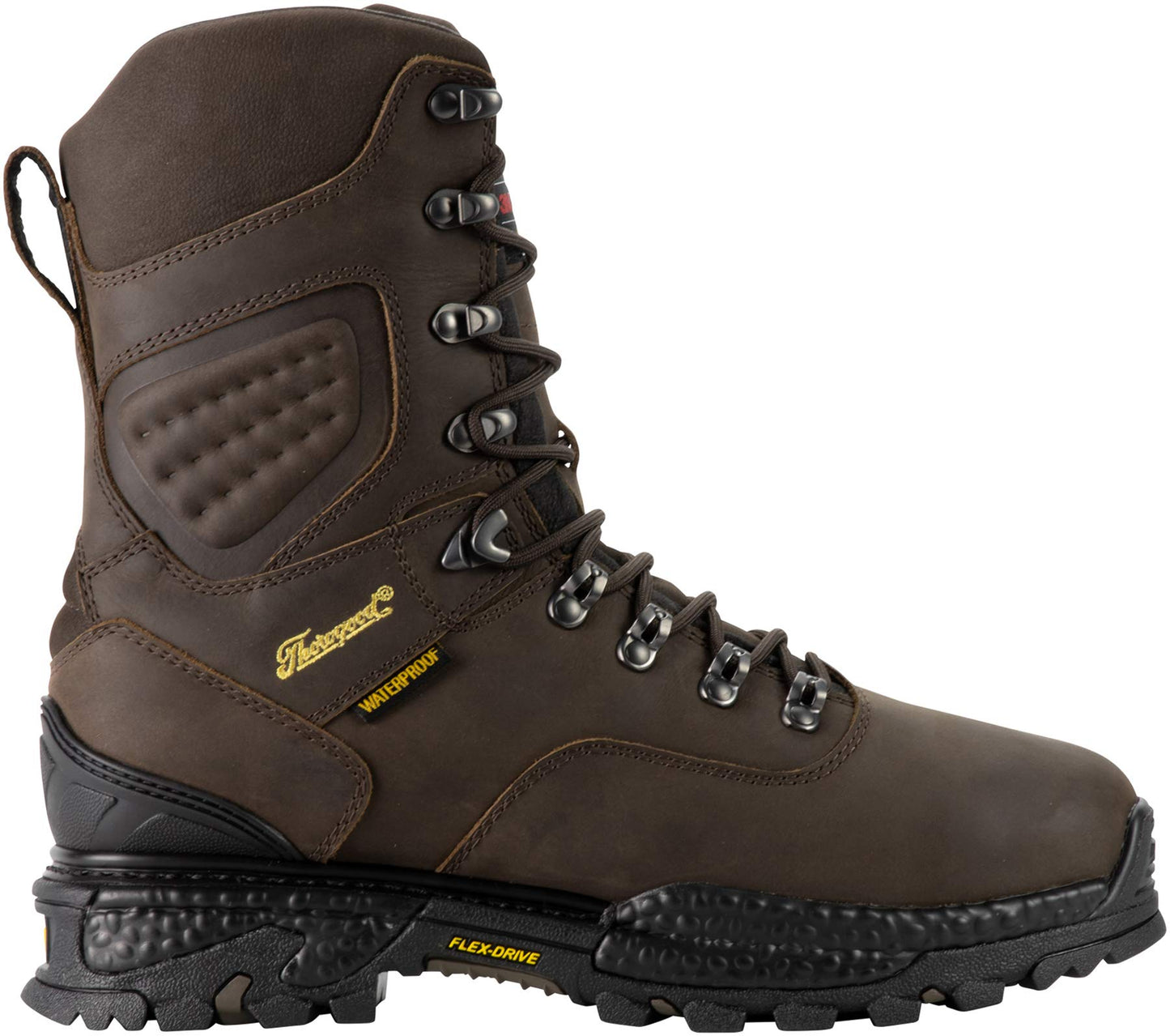 Thorogood Infinity FD Series 9” Waterproof Hunting and Hiking Boots for Men with Full-Grain Leather, 400g Insulation, and Anti-Fatigue Traction Outsole, Drakar - 12 W US