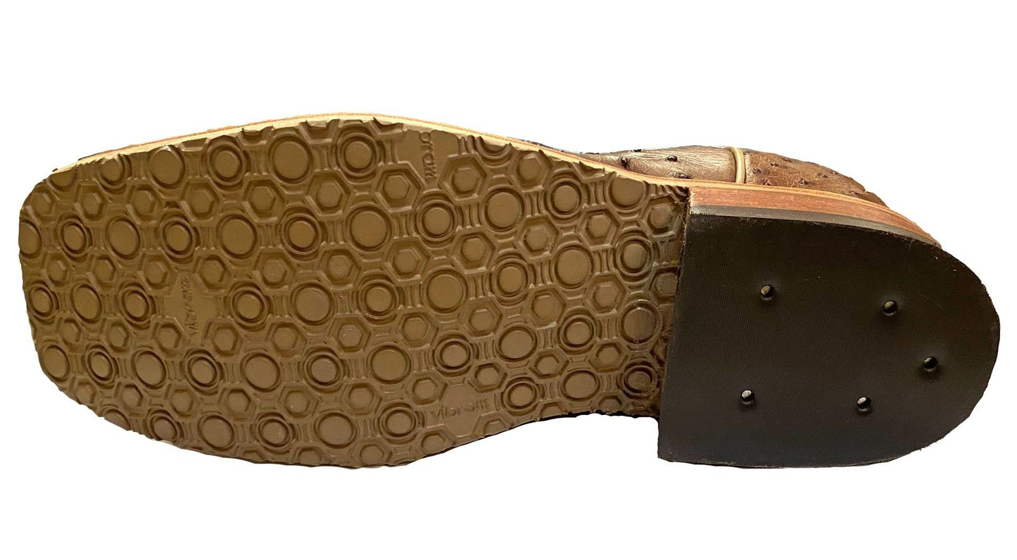 Anderson Bean Men's Cowboy Boots, Brown, 11 Wide
