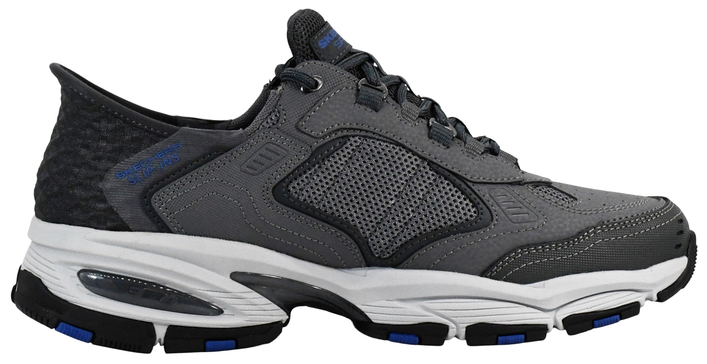 Skechers Men's Slip-ins: Vigor 3.0 - Drafting Shoes, Charcoal, 11.5 Wide