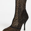 Stuart Weitzman Women's Noche 100 Zip Booties, Black, 7.5 Medium US