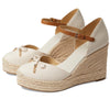 Michael Kors Nori Wedge Espadrille Light Cream 7 M