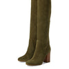 Michael Kors Leigh Boot Olive 6.5 M