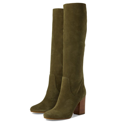 Michael Kors Leigh Boot Olive 6.5 M