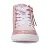 Skechers Kids Shoutouts - Glimmer Zip Sneaker, Rose Gold, 5.5 Big Kid