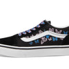 Vans Men's Kid Old Skool™ (Little Kid), Butterfly Kisses Black/Multi, 12 Medium