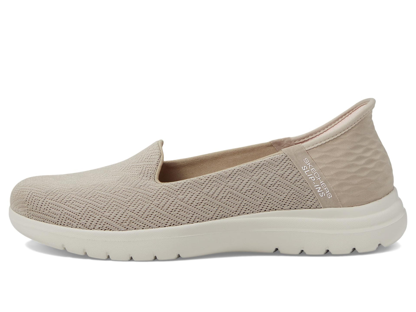 Skechers On-The-Go Flex - Astonish Hands Free Slip-Ins Taupe 11 B (M)