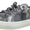 Sperry Women's Crest Vibe Sneaker, Silver CAMO, 9 Medium