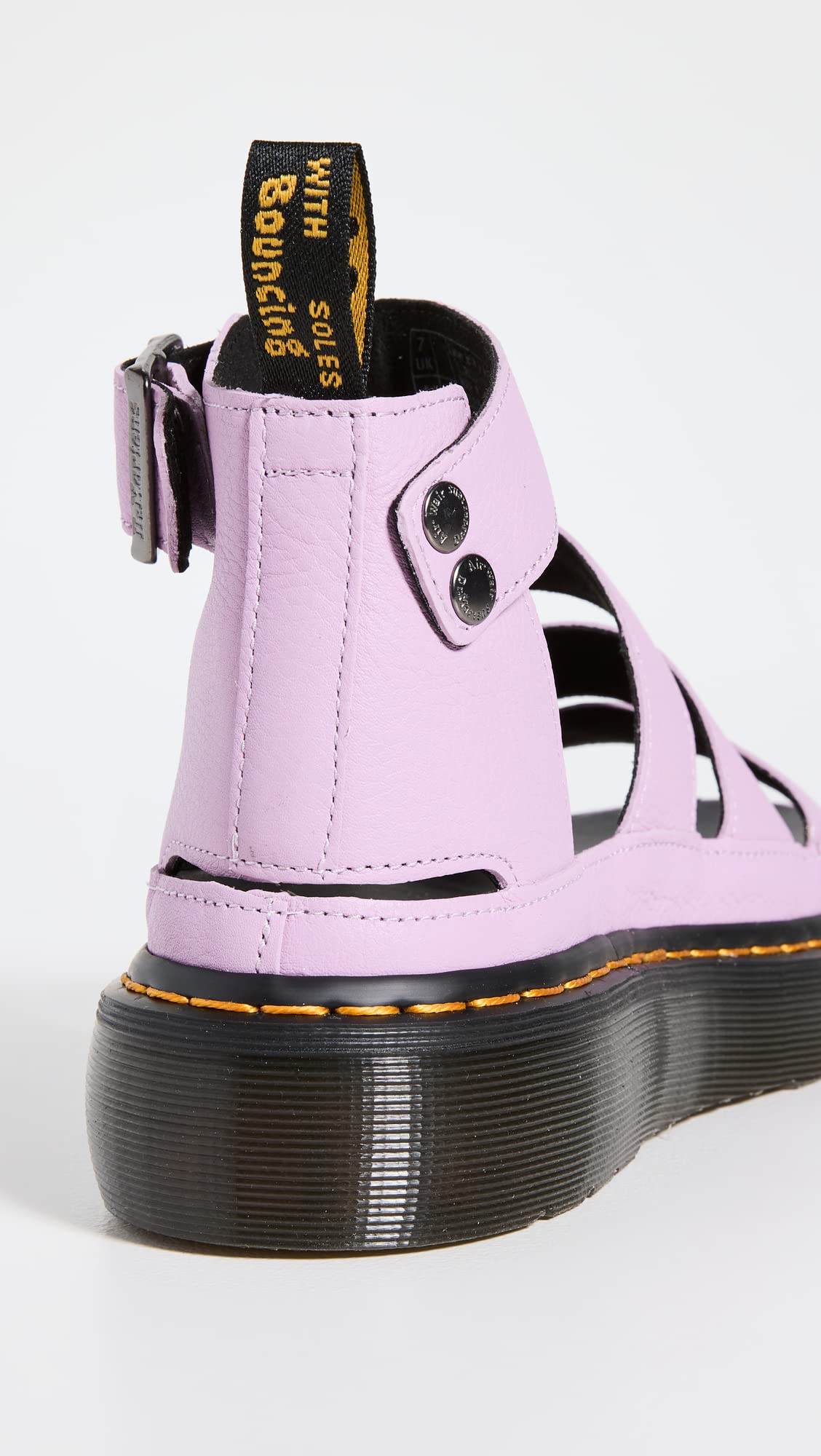 Dr. Martens Women's Clarissa II Quad Sandals, Lilac, Purple, 6 Medium US