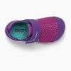 Merrell Kid's Bare Steps H20 Water Shoe, Purple/Turquoise, 7 Medium