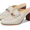 Michael Kors Tiffanie Heeled Mule Vanilla 7.5 M