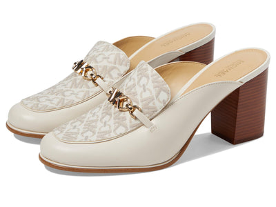 Michael Kors Tiffanie Heeled Mule Vanilla 7.5 M