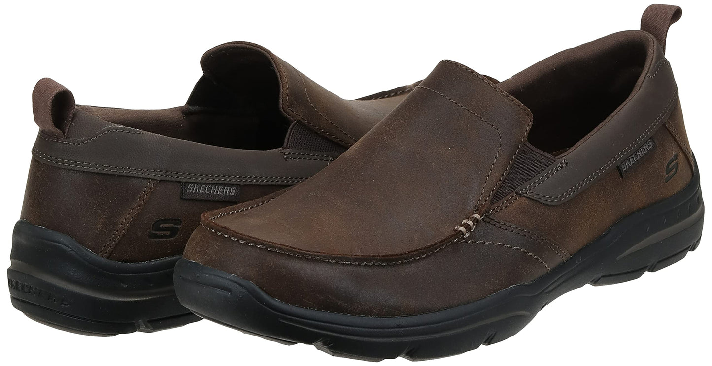 Skechers - Mens Harper- Forde Shoes, Size: 14 M US, Color: Dark Brown