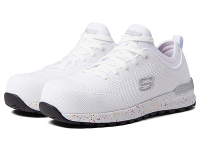 Skechers Bulkin – Balran Comp Toe White 1 7.5 B (M)