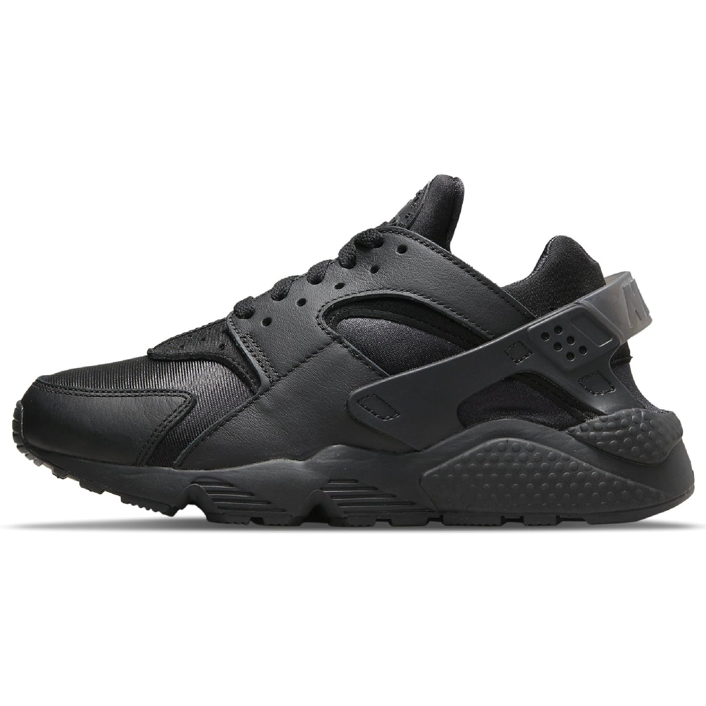 Nike womens Air Huarache Utility, Black/Black-anthracite, 8.5