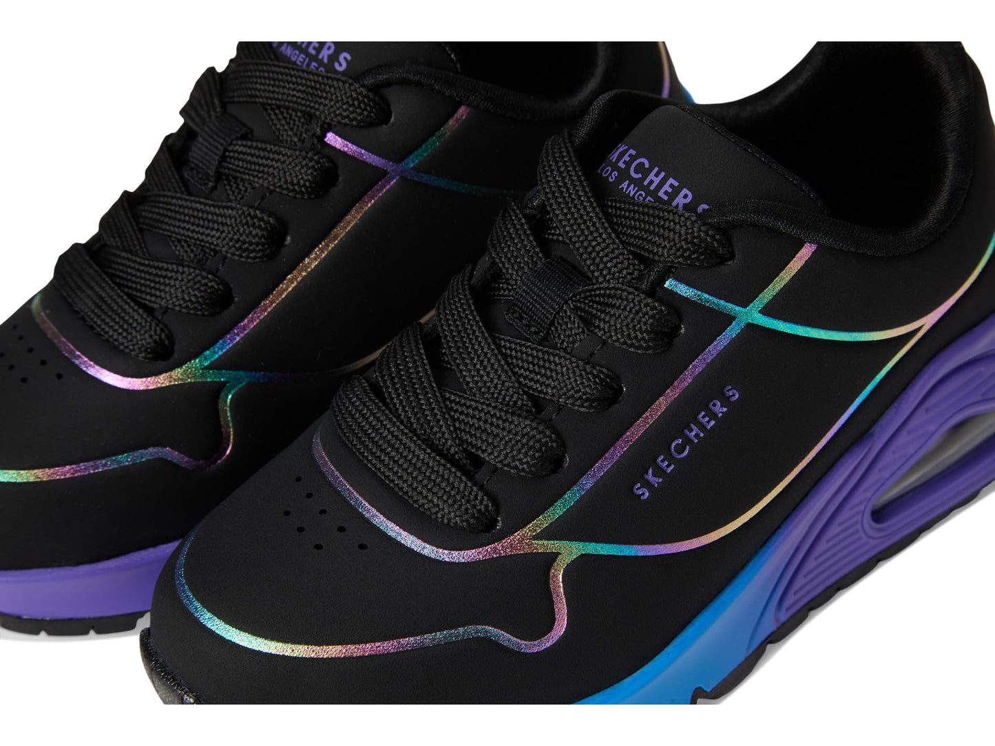 Skechers Women's Uno Gen1 310311L (Little Kid/Big Kid) Black/Multi 1 Medium
