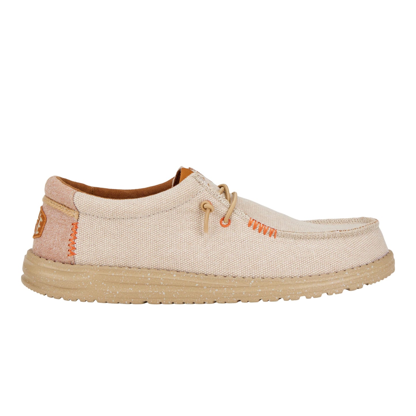 HEYDUDE Men's Wally-Coastline Jute Silver Size 10 | Men's Shoes | Men Slip-on Loafers | Comfortable & Light-Weight