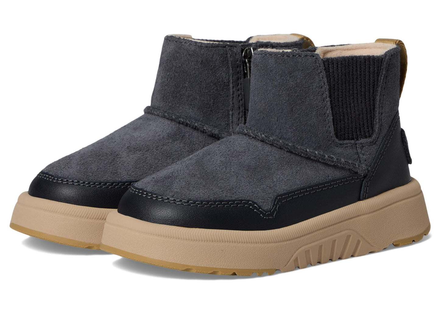 UGG Kids' T Hamdi Sneaker, Obsidian, 2