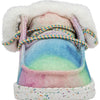 HEYDUDE Girl's Britt Toddler Rainbow Dreamer Size 8 | Girl's Shoes | Girl's Lace Up Boots | Comfortable & Light-Weight