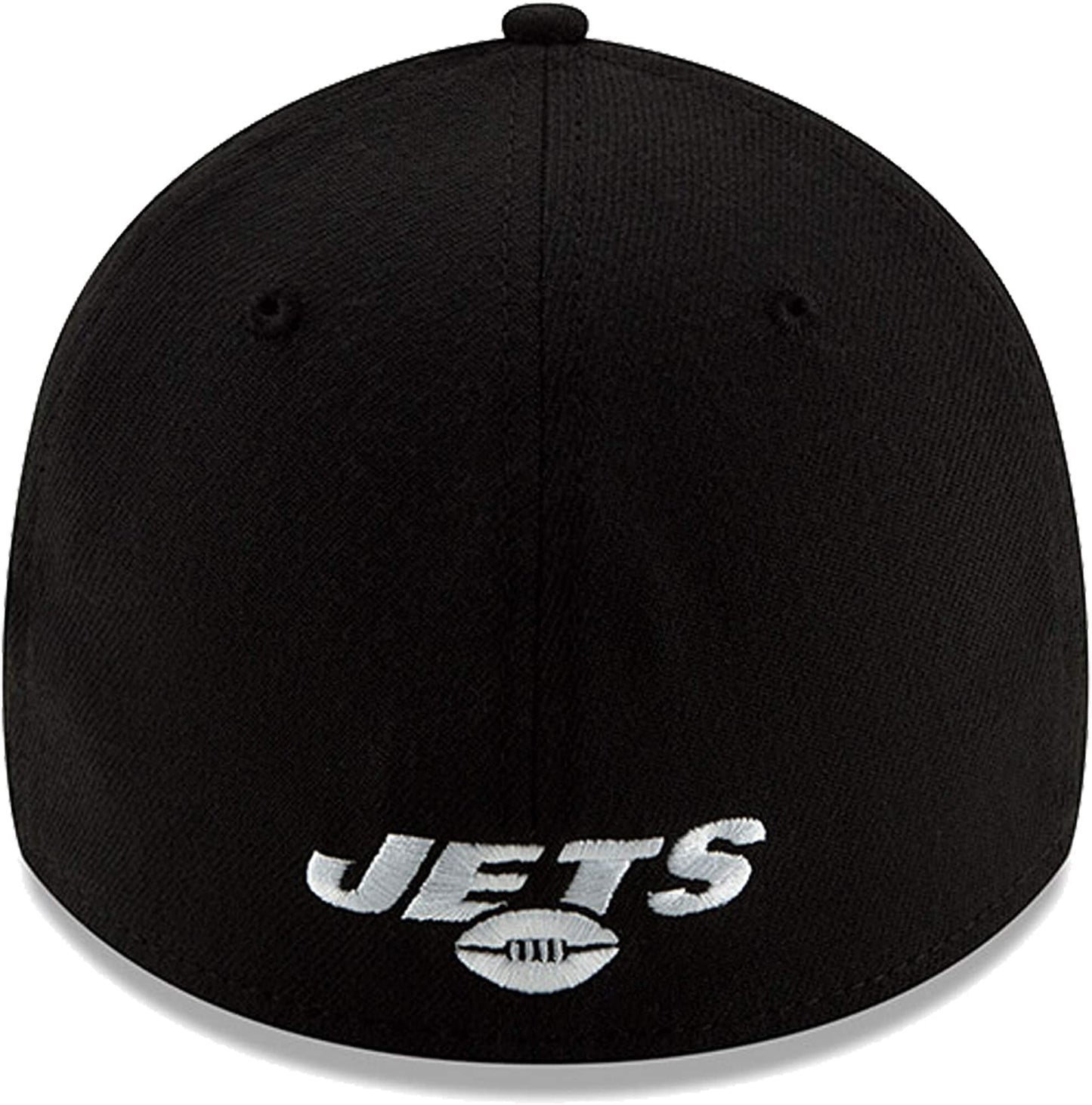 New Era NFL Team Classic 39THIRTY Stretch Flex Fit Hat Cap (as1, Alpha, m, l, New York Jets Black)