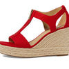 Michael Kors Berkley Mid Wedge Lacquer Red 9.5 M