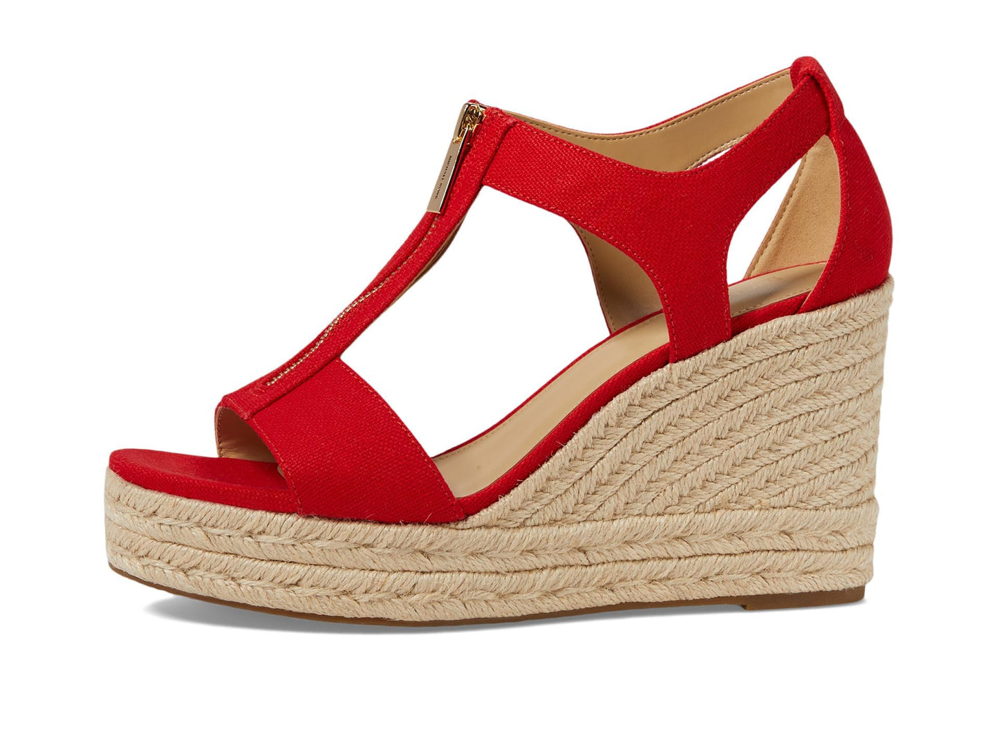Michael Kors Berkley Mid Wedge Light Cream 6.5 M
