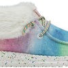 HEYDUDE Girl's Britt Toddler Rainbow Dreamer Size 8 | Girl's Shoes | Girl's Lace Up Boots | Comfortable & Light-Weight
