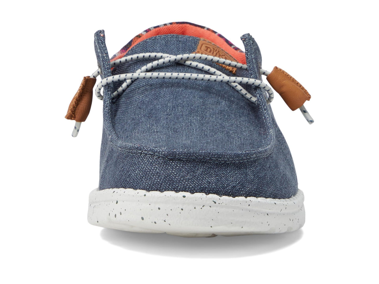 HEYDUDE Wendy Funk Baja Navy Size 12 | Women’s Shoes | Women’s Slip-on Loafers | Comfortable & Light-Weight