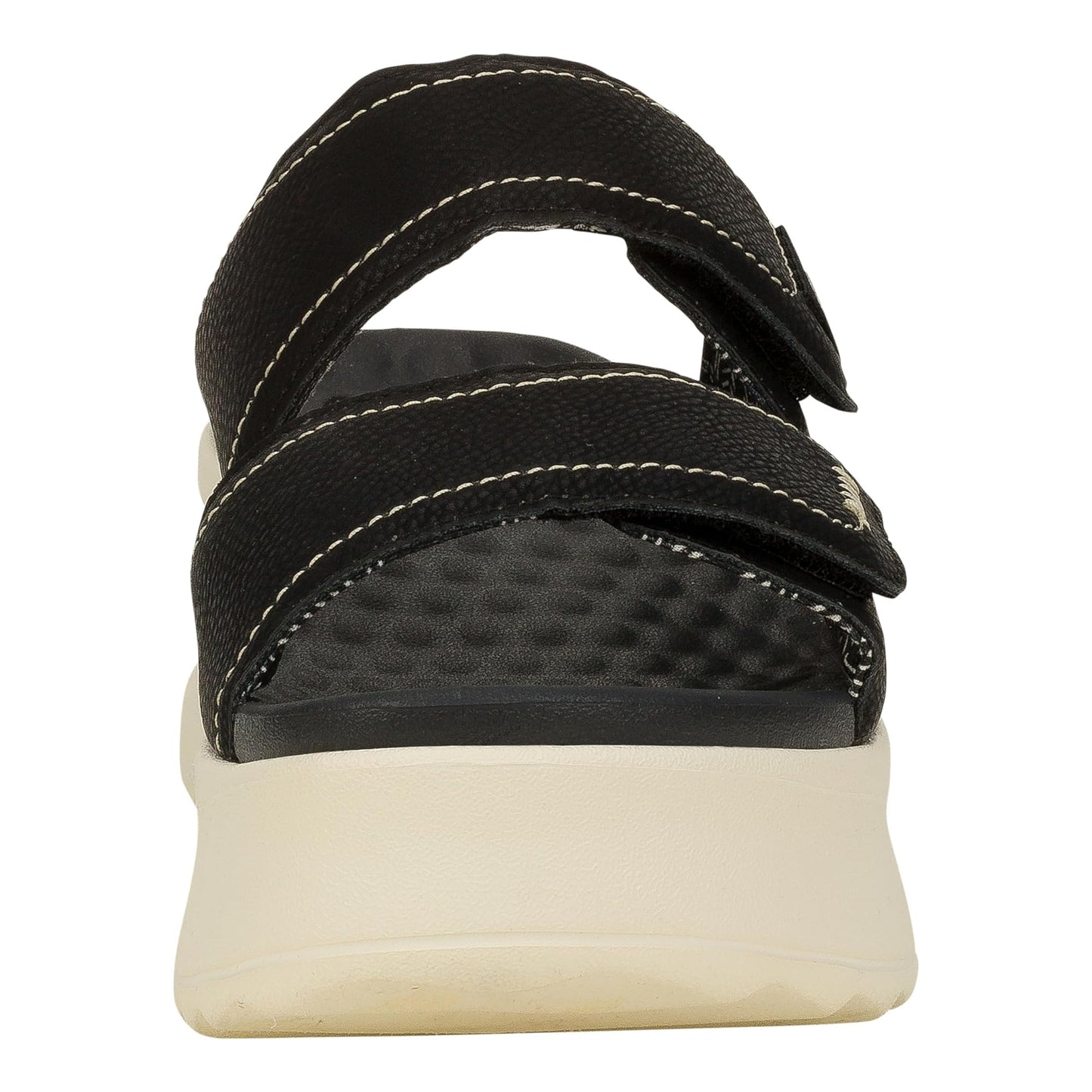 Hey Dude Delray Slide Classic - Sandals for Women - Textile and Synthetic Upper - Cotton Lining - EVA Outsole Black 8 M