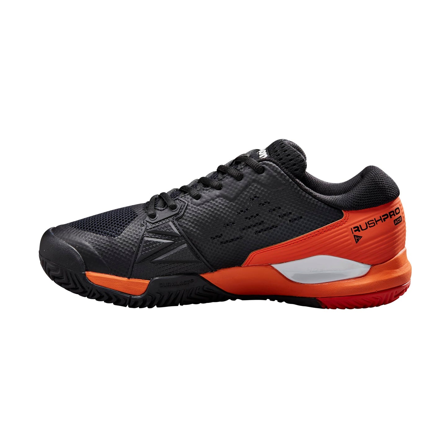 Wilson Rush Pro Ace Men's Tennis Shoes, Bk/Vermillon, 27.0 cm