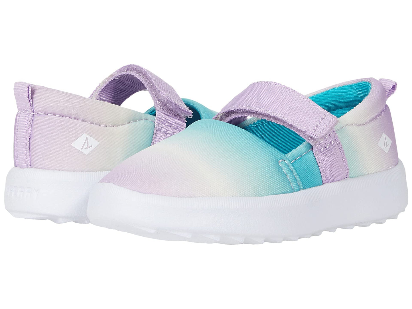 Sperry Unisex Kid's PORT MAST PLUSHWAVE MJ Mary Jane Flat, MULTI, 8.5 Medium