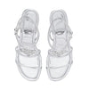 Tory Burch Women's 85 mm Capri Miller Wedge Argento/Silver 7.5 Medium