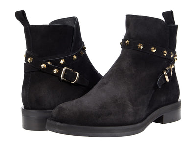 La Canadienne Bruni Black Suede EU 38 (US Women's 7-7.5) M (B)