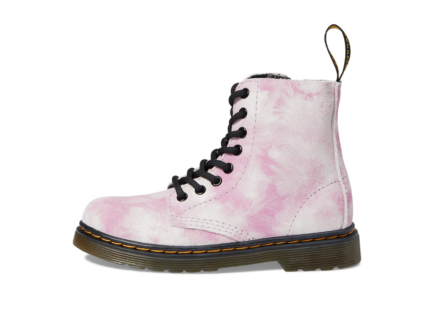 Dr. Martens 1460 Pascal (Little Kid/Big Kid) Pink Tie-Dye 1 UK (US 2 Little Kid) M