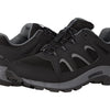 Merrell Unisex Kid's OAKCREEK Low LACE Waterproof Hiking Shoe, Black/Grey, 1.5 Medium