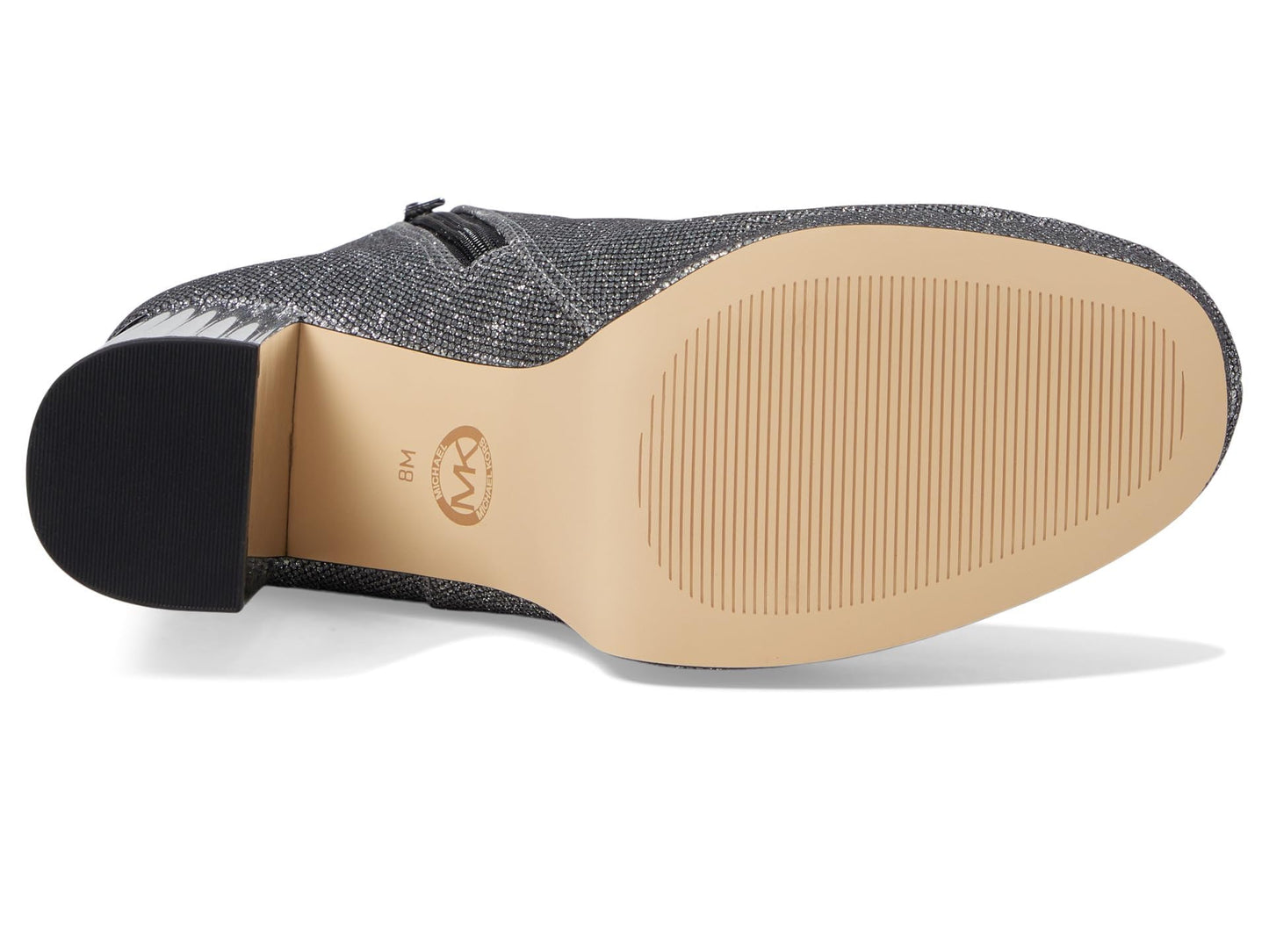 Michael Kors Porter Platform Bootie Silver 9 M