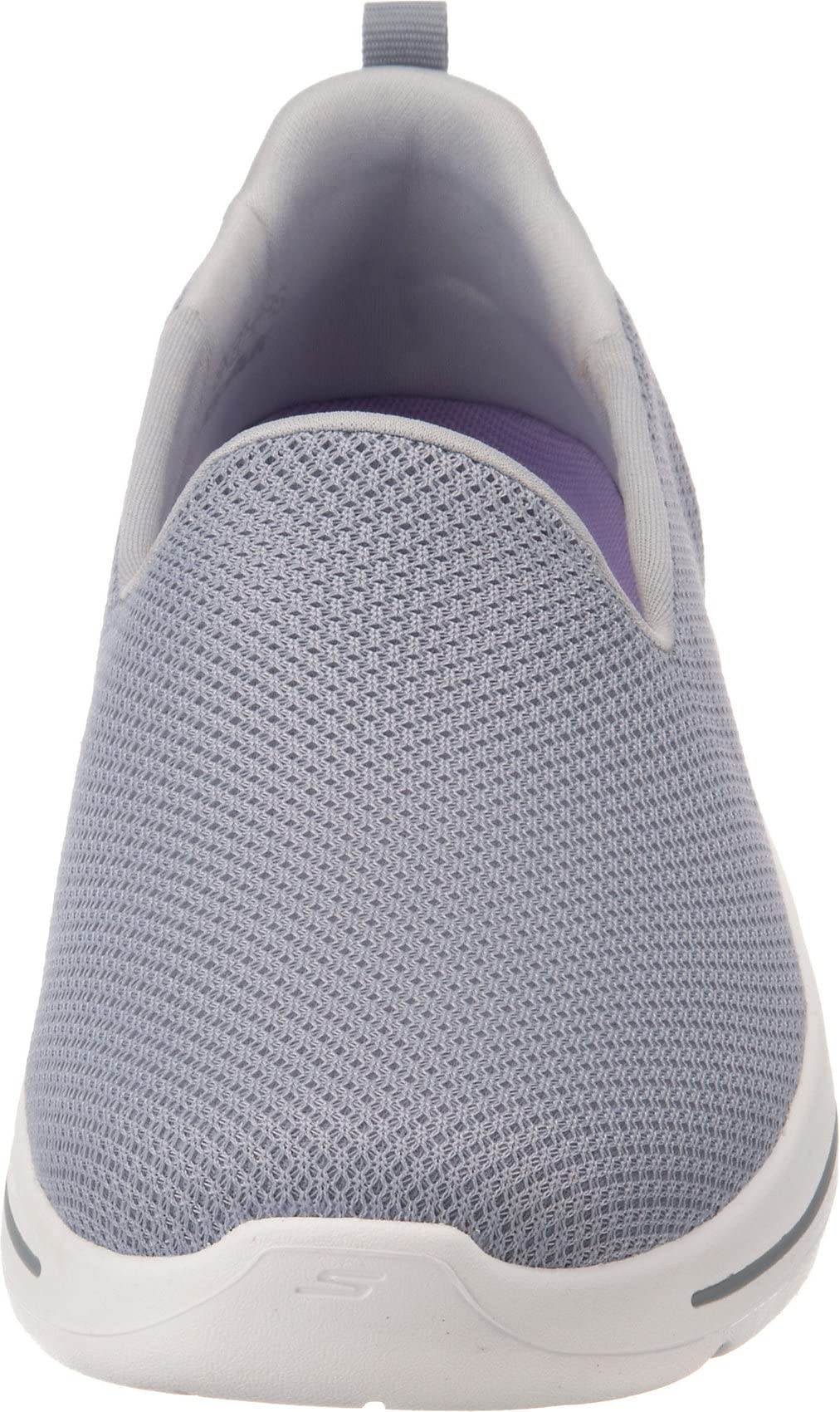 Skechers Women's Go Walk Arch Fit - Grateful, Gray/Lavender, 10