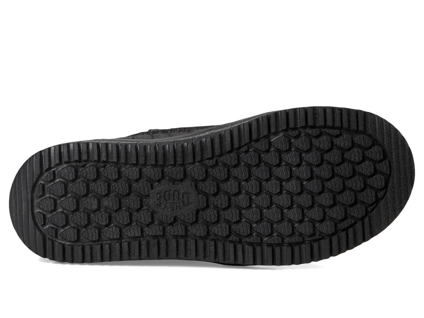 HEYDUDE Women's Camden Quilted Black/Black 10 Medium