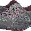Skechers Women's Good Life Fashion Sneaker Grey/Pink 8.5 Wide