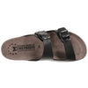 Mephisto Women's Harmony Sandal, Black Waxy, 11 M US