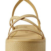 Stuart Weitzman Summerlift Platform Sandal Wheat 8.5 B