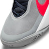 Nike Team Hustle D 10 GS Trainers Cw6735 - Light Smoke Grey Bright Crimson 006